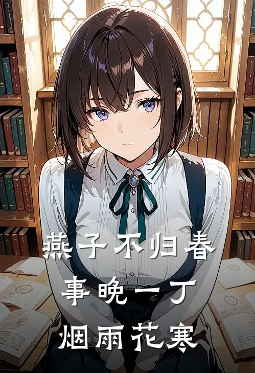 燕子不归春事晚一丁烟雨花寒