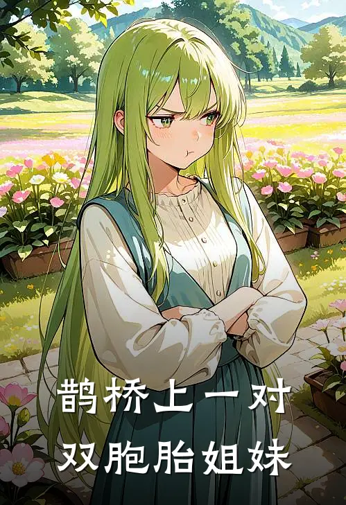 鹊桥上一对双胞胎姐妹