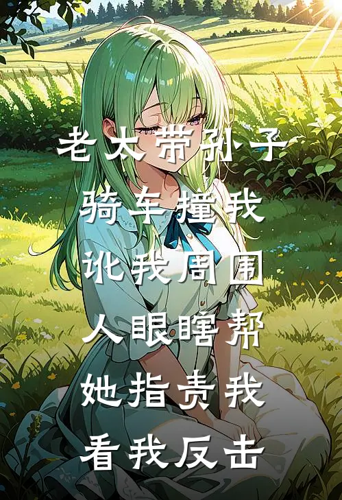 老太带孙子骑车撞我讹我周围人眼瞎帮她指责我看我反击