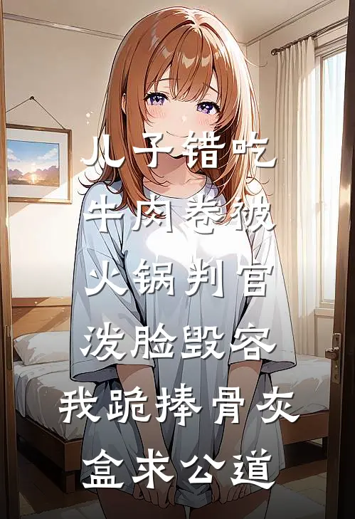 儿子错吃牛肉卷被火锅判官泼脸毁容，我跪捧骨灰盒求公道